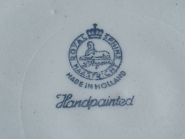 Oud Boerenbont Regout Royal Sphinx set 6x Ontbijtbordje