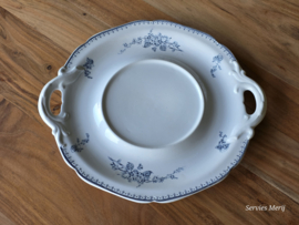 Meibloem Petrus Regout onderbord soepterrine (hoekig model)