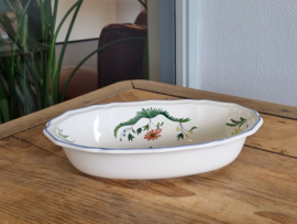 Frans GIEN decor Oiseaux de Paradis hoge Schaal 26 cm