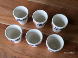 Boerenbont Boch 6x mini-bekertje mokje 0,10 cl in cadeauverpakking