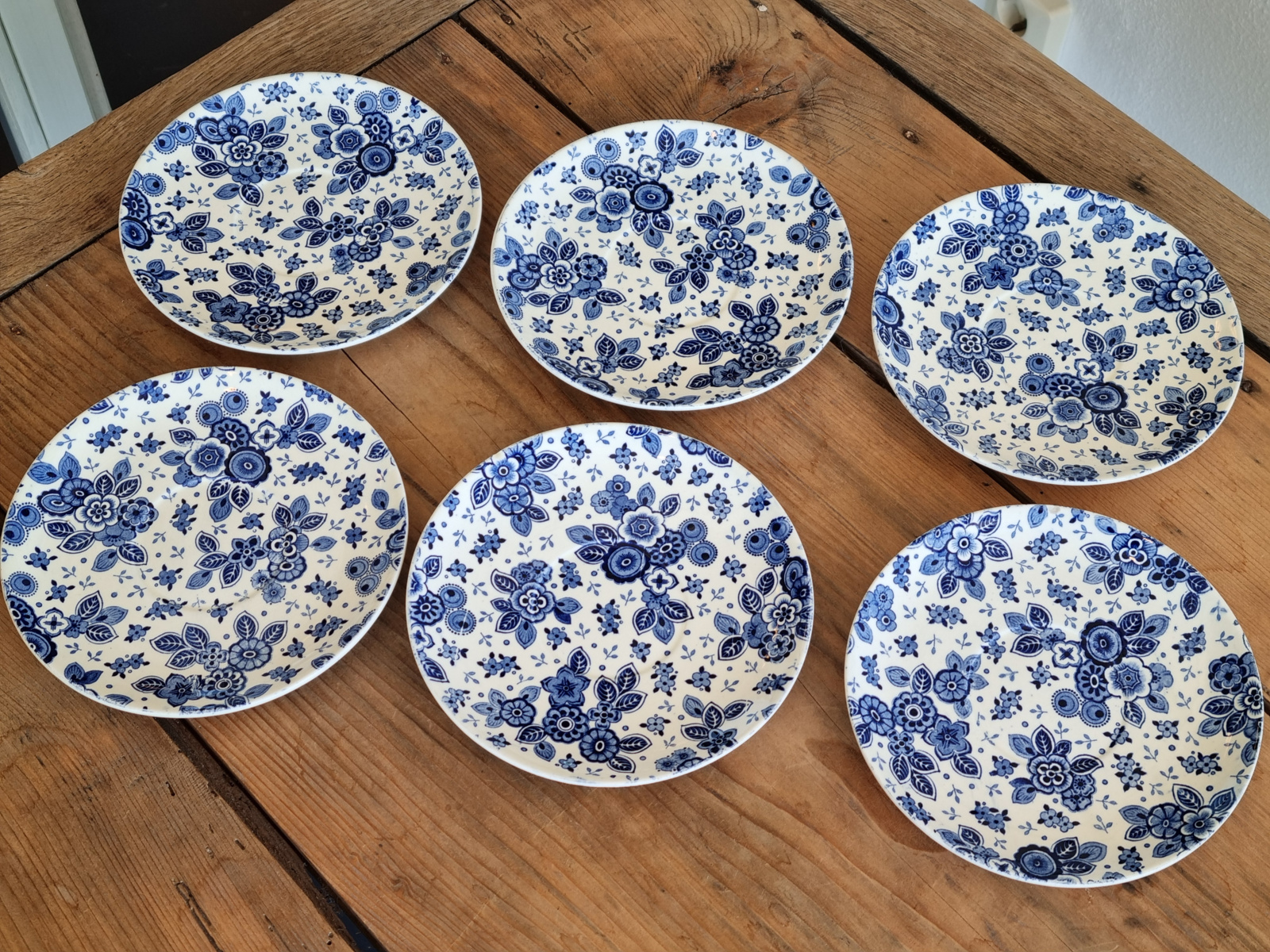 Beatrix Societe Ceramique set 6x thee kop en schotel