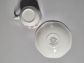 Engels buin oranje Meakin Old Pekin kop en schotel