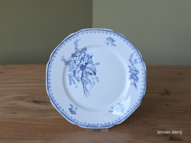 Meibloem Petrus Regout ontbijtbord 19,5 cm (hoekig model)