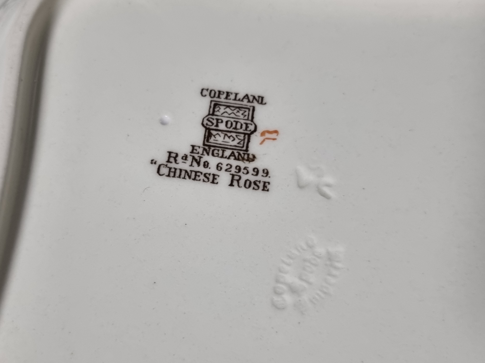 Engels Spode Copeland Chinese Rose dekschaal terrine