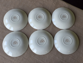 Engels Palissy Game Series set 6x Soepkom met schotel