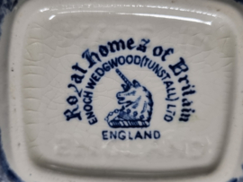 Engels blauw Enoch Wedgwood Royal Homes of Britain Roomstel