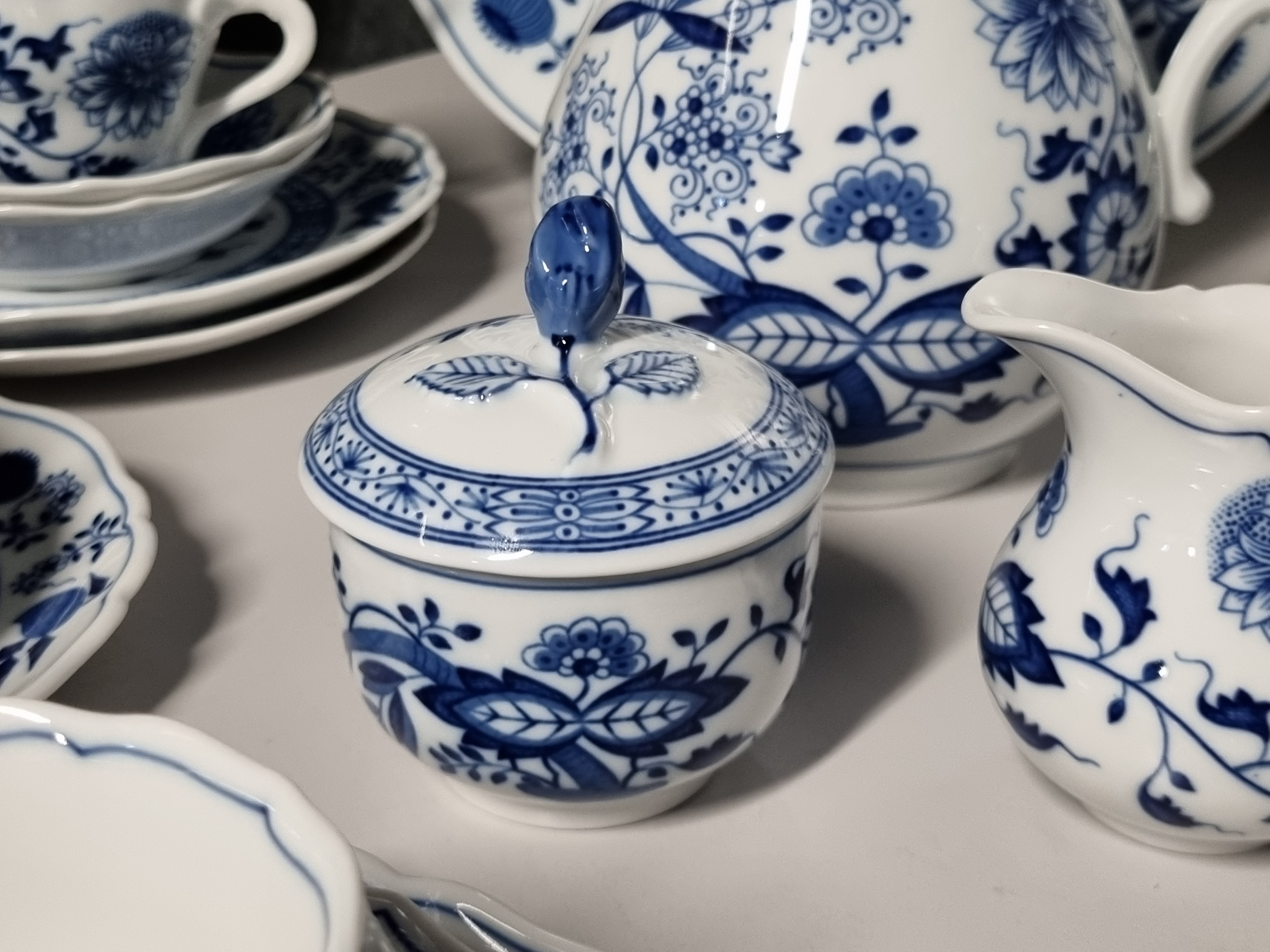 Zwiebelmuster Hutschenreuther compleet koffieservies theeservies 8 personen