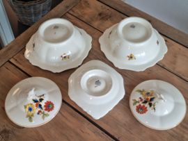 Petrus Regout decor Bloemetje Serveerset