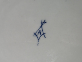 Zwiebelmuster Regout plat Dinerbord 24 cm