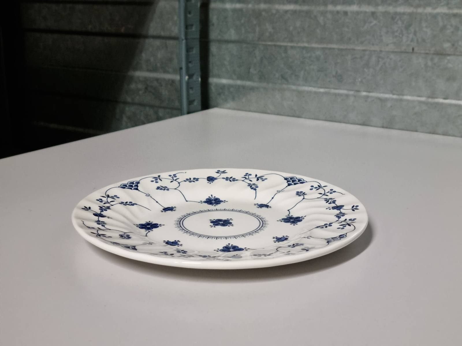Engels blauw Churchill The Georgian Collection ontbijtbord 20 cm