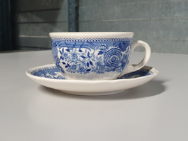 Villeroy en Boch Burgenland blauw Thee Kop en schotel Ø 9 cm