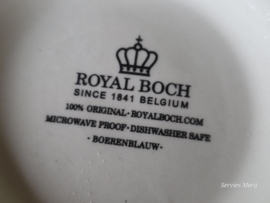 Royal Boch Boerenbont blauw Boerenblauw set 6x kom ontbijtkom 16 cm