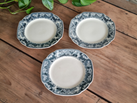 Victoria Groen Societe Ceramique set 3x Dejeuner Ontbijtsetje (creme)
