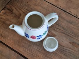 Oud Boerenbont Regout Koffiepot model Utrecht 1 liter