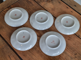 Lomonosov blauw Winternight set 5x Thee Kop en schotel