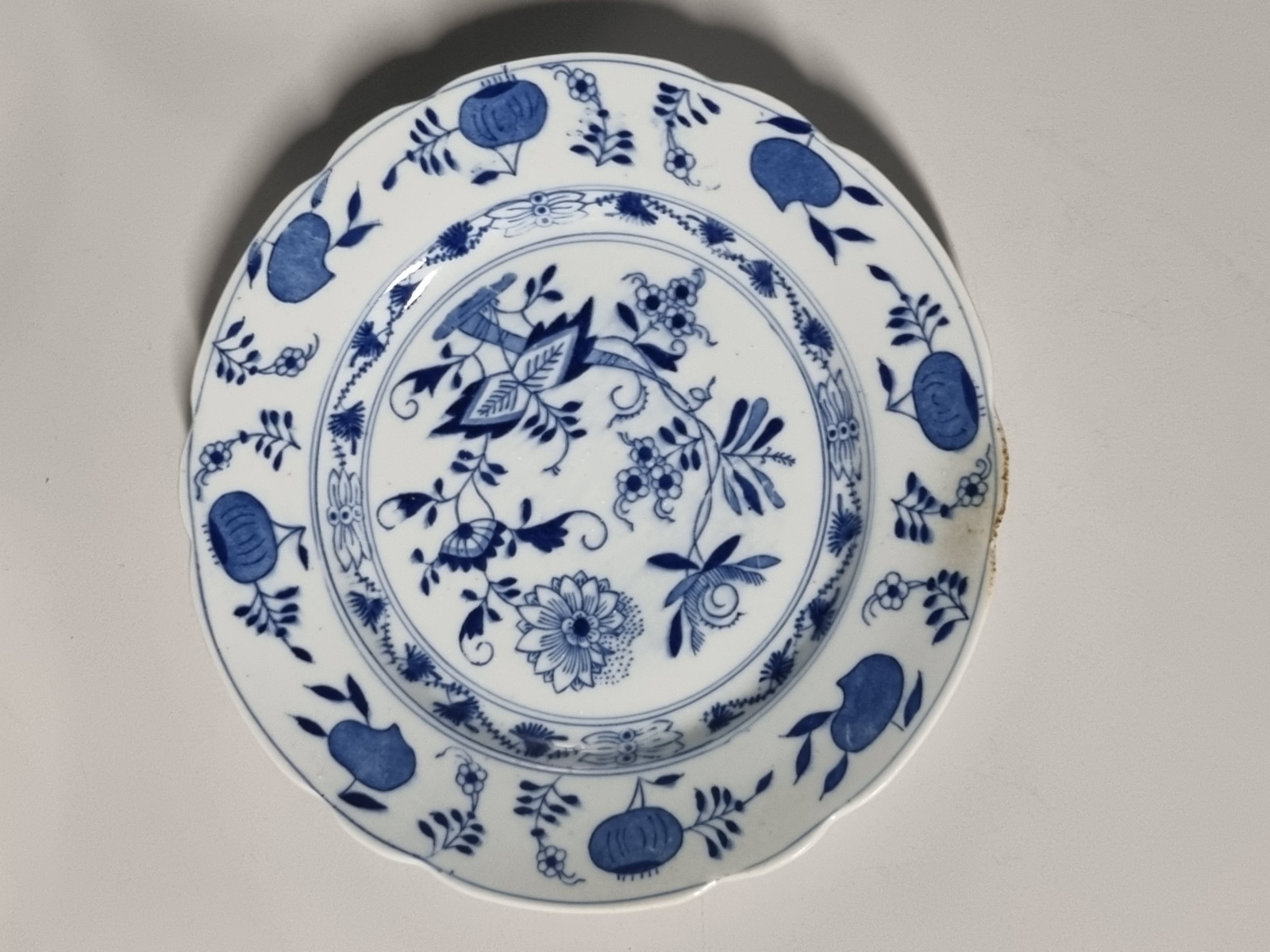 Zwiebelmuster Regout set 5x Bord 20 cm