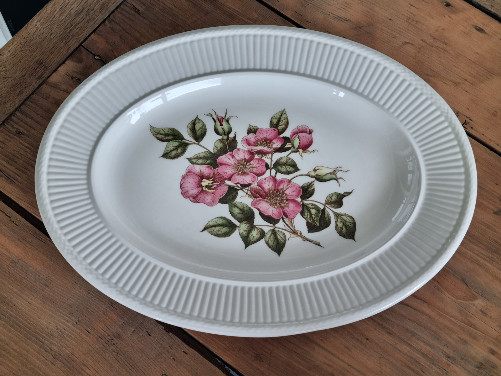 Wedgwood Briar Rose ovale schaal 40 cm