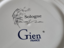 Frans GIEN decor Sologne Bord 23 cm afb. Snip