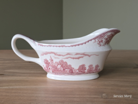 Engels rood Olde England Royal Tudor Ware Sauskom met oor