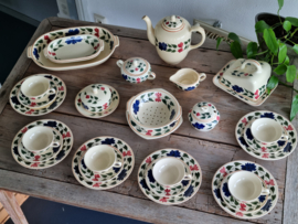 Boerenbont 418 Societe Ceramique Ontbijtservies 6-pers. (creme)