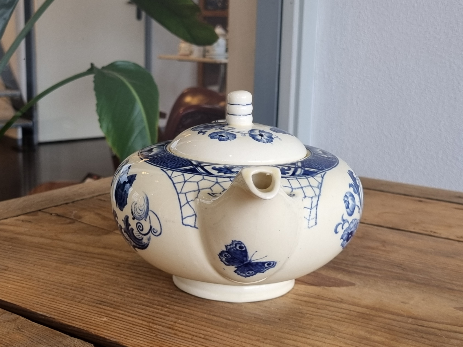 Societe Ceramique Butterflij theepot