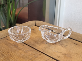 Vintage glas roomstel