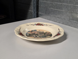Frans Sarreguemines Obernai diep bord 25 cm (ploeg)