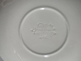 Engels rood Ironstone EIT Ltd England kop en schotel
