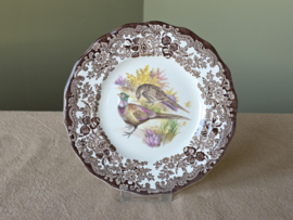 Engels Palissy Game Series ontbijtbord 20 cm (afb. fazant)