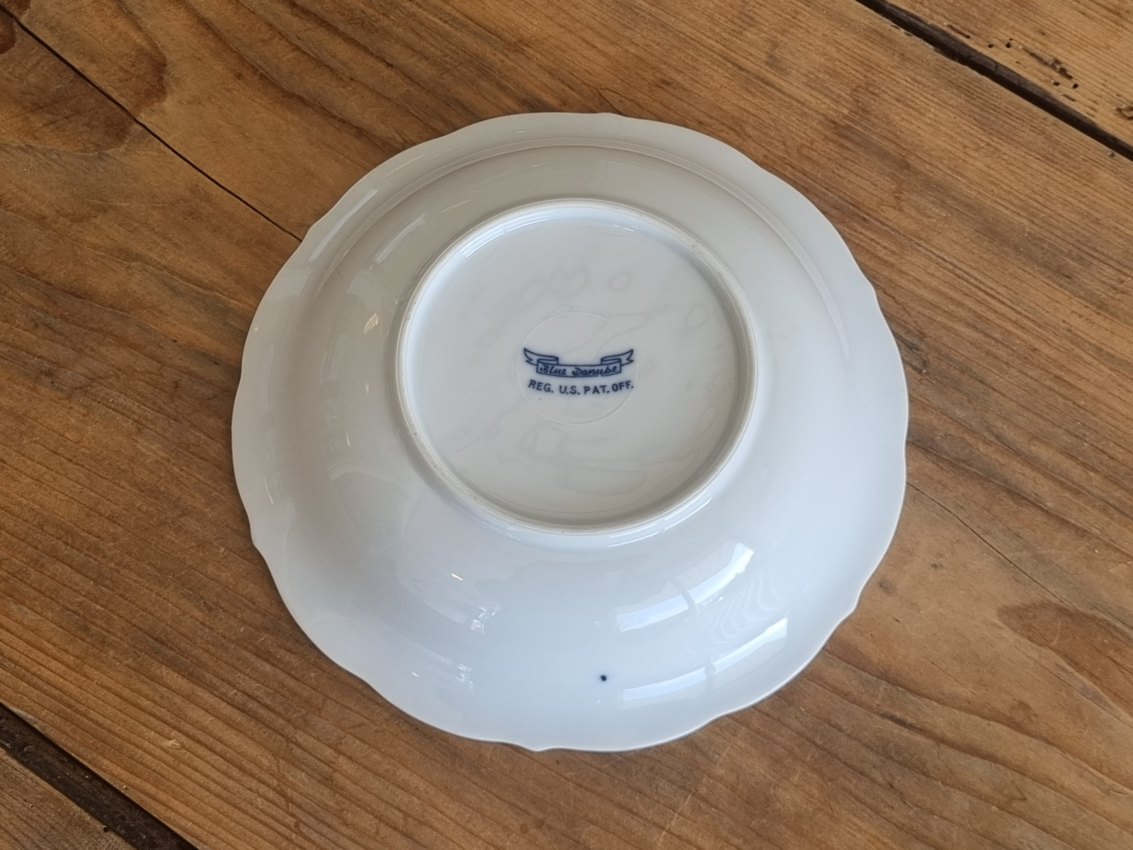 Blue Danube rond schaaltje 19 cm