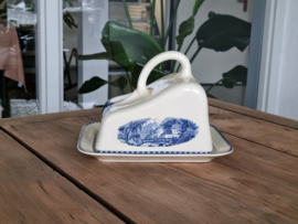 Landschap Blauw Societe Ceramique blauw Kaasstolp