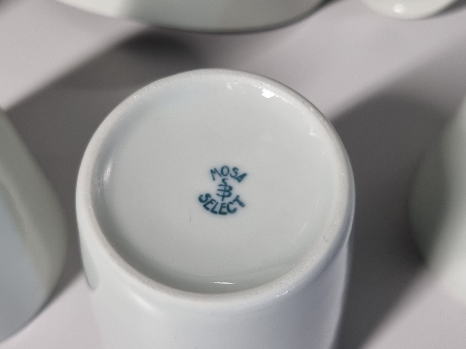 Mosa Maastricht decor Select Celadon Melkstel Waterstel 6-pers.