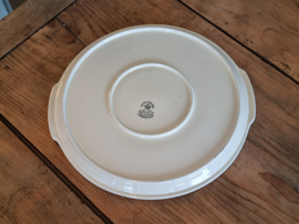 Landschap Zwart Societe Ceramique Dienblad Rond