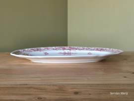 Villeroy en Boch Valeria rood ovale schaal 41 cm