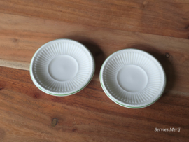 Wedgwood Carlton set 2x theezakjeslegger 8 cm