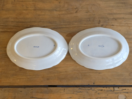 Zwiebelmuster Huttensteinach Set 2x ovale schaal 21 en 15 cm