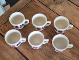 Boerenbont Boch set 6x Beker, Mok met oor