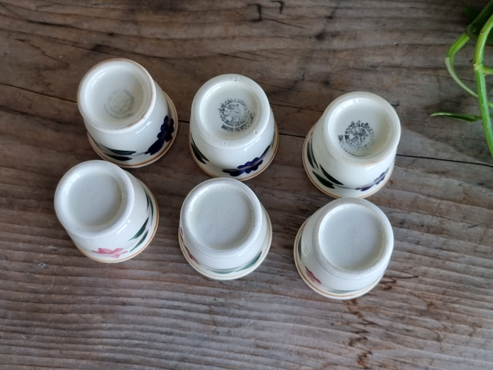 Boerenbont 418 Societe Ceramique Eierdopset laag model