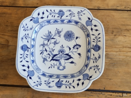 Zwiebelmuster Regout vierkant serveerbord 33 cm