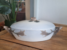 Verkocht = Waechtersbach Wildservies Dekschaal Terrine Herten