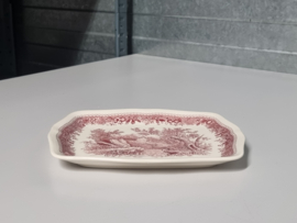 Villeroy en Boch Burgenland rood Serveerschaaltje (rechthoek) 20 cm