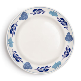 Royal Boch Belgium Boerenbont blauw Boerenblauw dinerbord 25,5 cm
