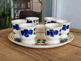 Boerenbont 418 Societe Ceramique complete Eierdopset