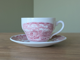 Engels rood Historical Ports Kop en schotel