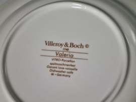 Villeroy en Boch Valeria rood diep bord 22 cm