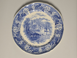 Villeroy en Boch Burgenland blauw Pannenkoekenbord 31,5 cm