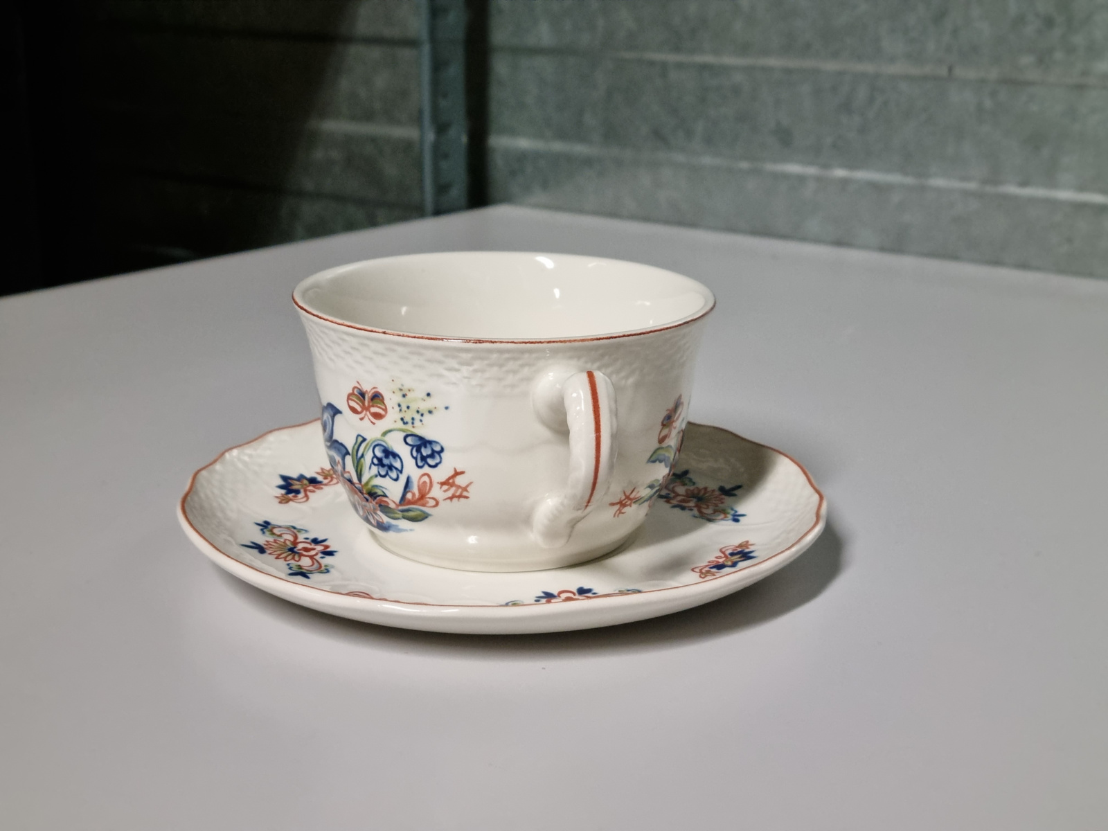Boch Rhodes Kop en schotel 10,5 cm