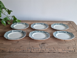 Victoria Groen Societe Ceramique set 6x Ontbijtbordje 20,5 cm (wit)