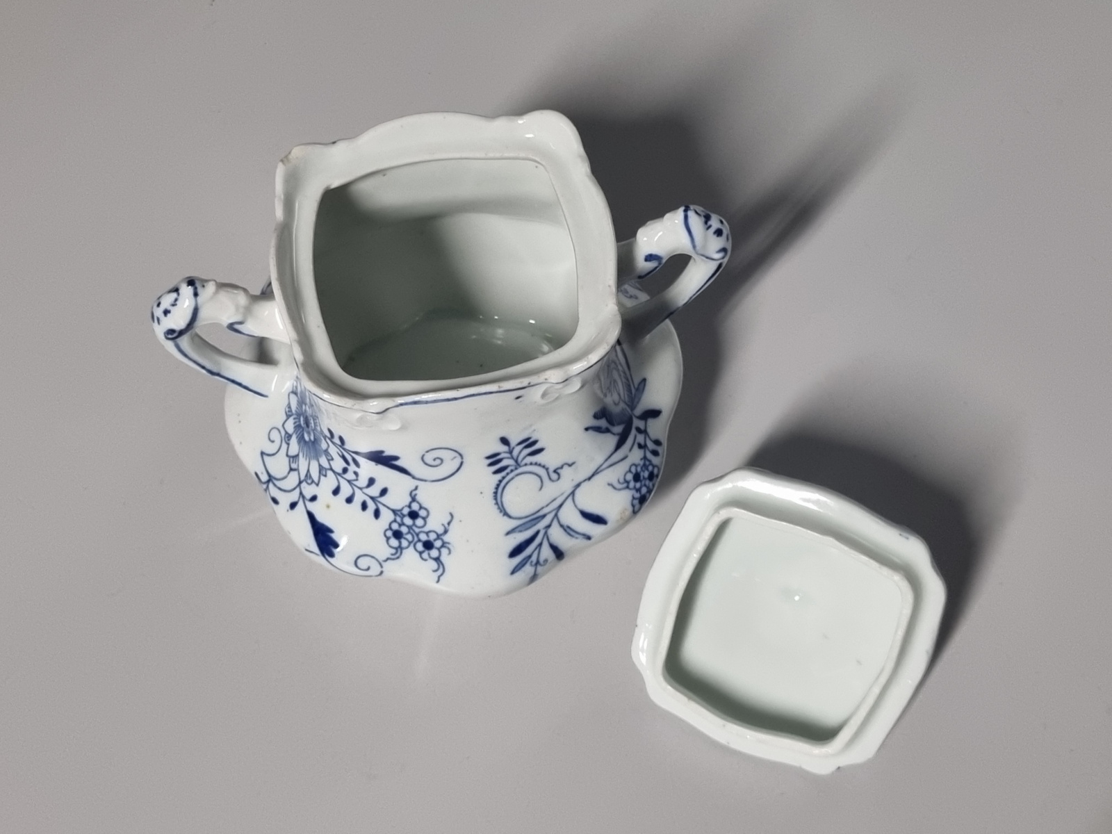 Zwiebelmuster Regout robuuste Suikerpot (chipje)