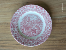 Engels rood Broadhurst The Constable Series bordje 16,5 cm